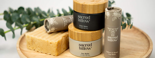 Photo of Sacred Tallow products