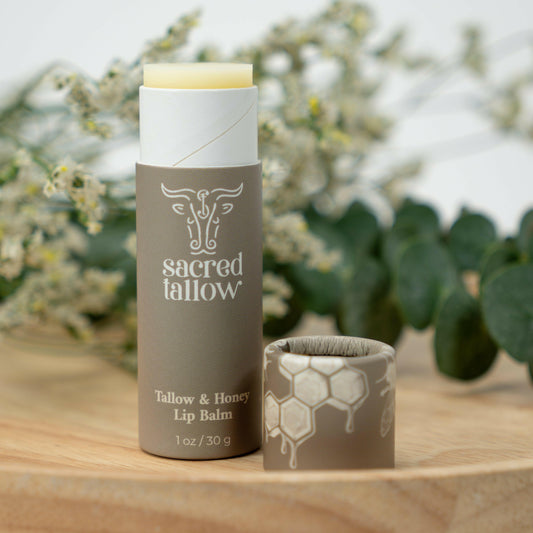 Tallow & Honey Lip Balm (2 Pack)