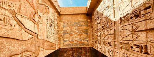 Ceiling of an ancient Egyptian Building