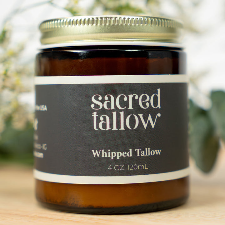 Sacred Tallow Skincare | 100% Grass-Fed & Organic Tallow | Made In USA