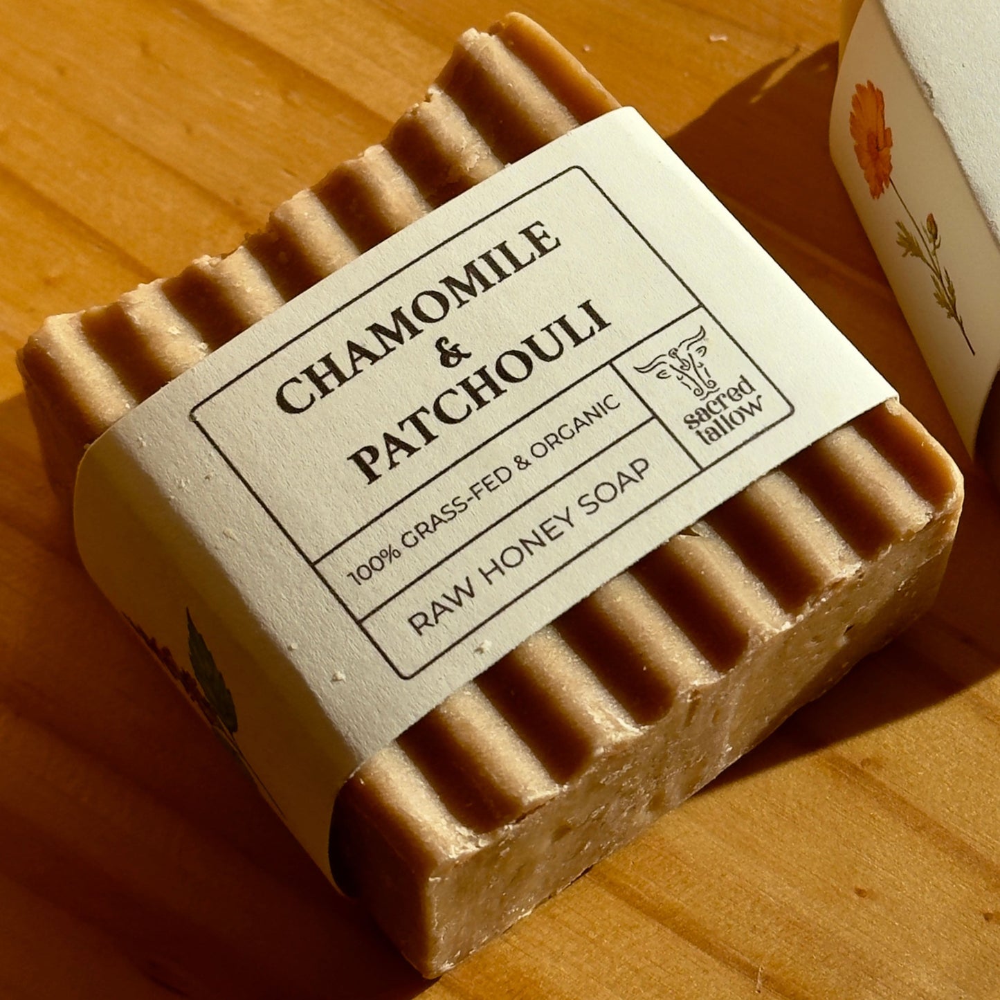 bar of soap a wooden surface